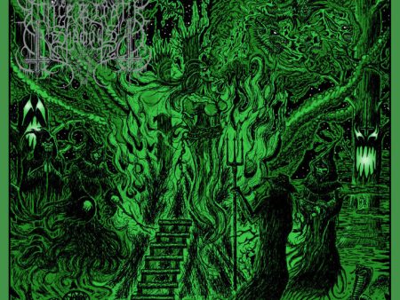 Ancestral Shadows - Eldritch Illuminations LP (Green Black White Splatter Vinyl) For Sale