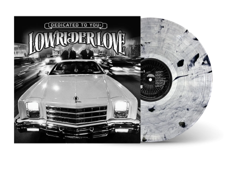 Various Artists - Dedicated To You: Lowrider Love LP (Clear Black Swirl Vinyl) Online now