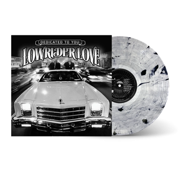 Various Artists - Dedicated To You: Lowrider Love LP (Clear Black Swirl Vinyl) Online now