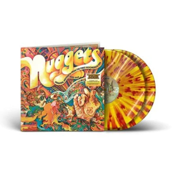 Various Artists - Nuggets: Original Artyfacts From The First Psychedelic Era: 1965-1968 2LP (Psychedelic Red & Yellow Vinyl) Online Hot Sale