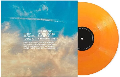 Thirty Seconds To Mars - It s The End Of The World But It s Beautiful Day LP  (Orange Vinyl) Online