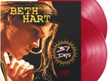 Beth Hart - 37 Days (Transparent Red Vinyl) For Sale