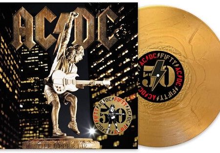 AC DC - Stiff Upper Lip LP (Gold Vinyl) Online Sale