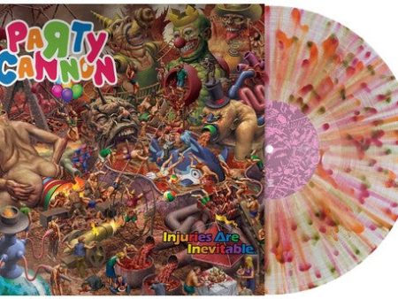 Party Cannon - Injuries Are Inevitable LP (Splatter Vinyl) Fashion