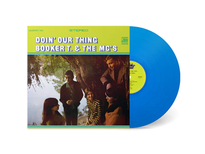 Booker T & The MG s - Doin  Our Thing LP (Blue Vinyl) Fashion