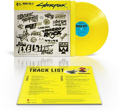 Cyberpunk 2077 Radio 2 (Various Artists) - Soundtrack LP (Yellow Vinyl) Online now