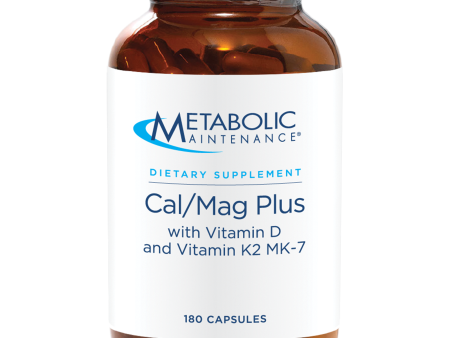 Cal Mag Plus w Vitamin D & K2 180 caps Sale