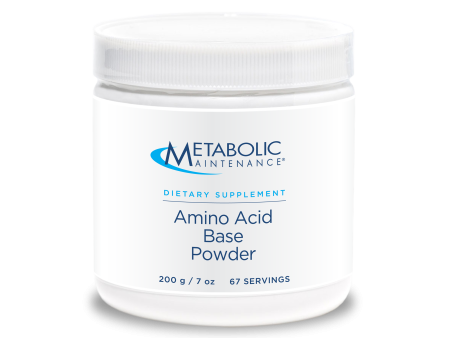 Amino Acid Base Powder Unflvred 200 gms Cheap