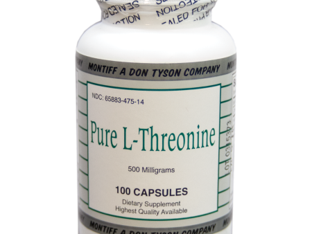 Pure L-Threonine 500 mg Hot on Sale