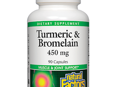 Turmeric & Bromelain 450 mg Hot on Sale