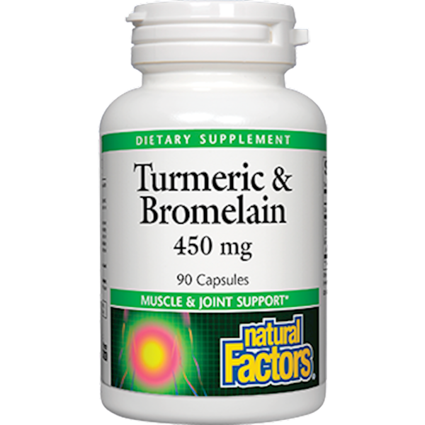 Turmeric & Bromelain 450 mg Hot on Sale