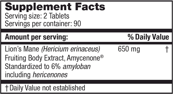 Lion s Mane Amyloban 180 vegtabs Cheap