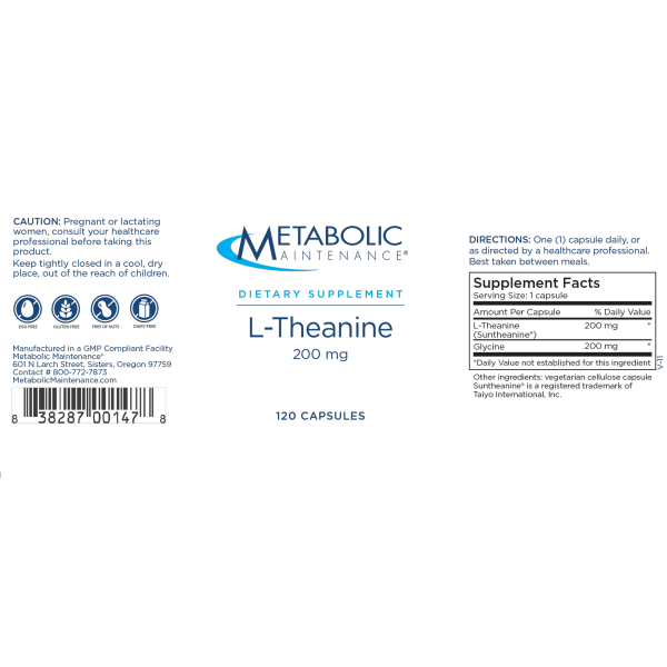 L-Theanine 200 mg 120 caps Discount