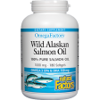 Wild Alaskan Salmon Oil 1000 mg 180 gels For Sale