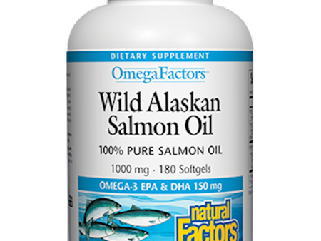 Wild Alaskan Salmon Oil 1000 mg 180 gels For Sale