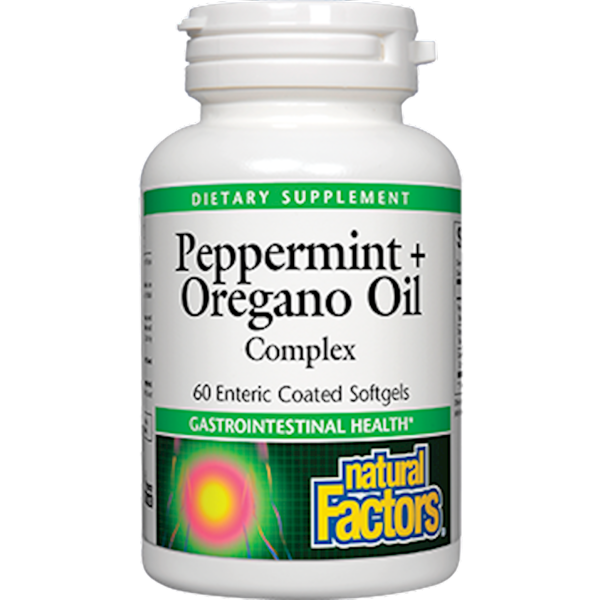 Peppermint & Oregano Oil 60 gels For Discount