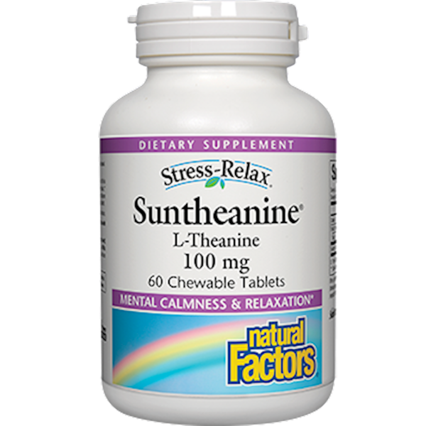 Suntheanine L-Theanine 60 tabs Hot on Sale