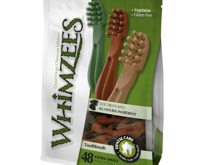 Whimzees Extra Small Toothbrush Star Chews Supply