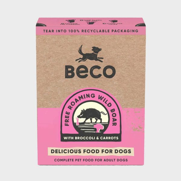 Beco Free Roaming Wild Boar Complete Wet Dog Food 375g Supply