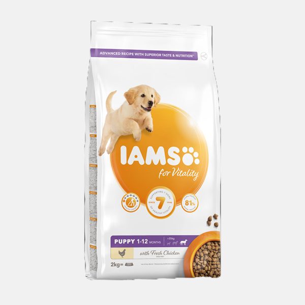 IAMS Vitality Large Breed Puppy Food with Fresh Chicken Online Hot Sale