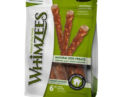 Whimzees Small Veggie Sausages Hot on Sale