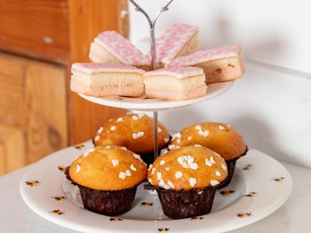 Cake Stand in Honey Bee - L&L x Purple Glaze For Discount