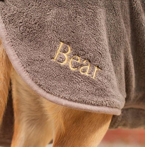 Bamboo Drying Coat in Mole by Lords & Labradors Online