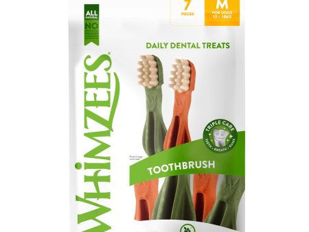 Whimzees Medium Toothbrush Chew Sale