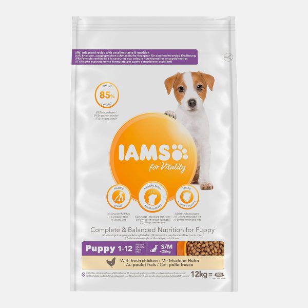 IAMS Vitality Small Medium Breed Puppy Food with Fresh Chicken Online Sale