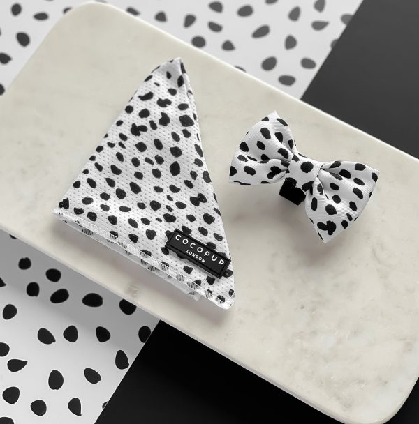 Cocopup London Monochrome Spots Bandana Sale