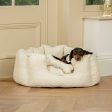 High Wall Bed With Removable Covers in Ivory Bouclé by Lords & Labradors Online now