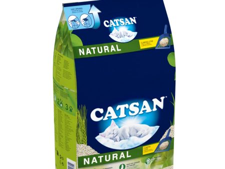 CATSAN Natural Biodegradable Clumping Cat Litter 20L Online