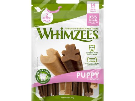 Whimzees Extra Small Small Puppy Daily Dental Chews Fashion