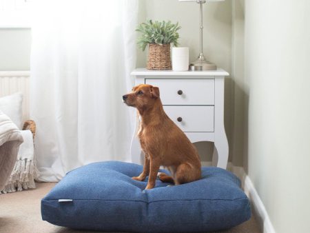 Sleepeze Dog Cushion in Royal Herringbone by Lords & Labradors Cheap