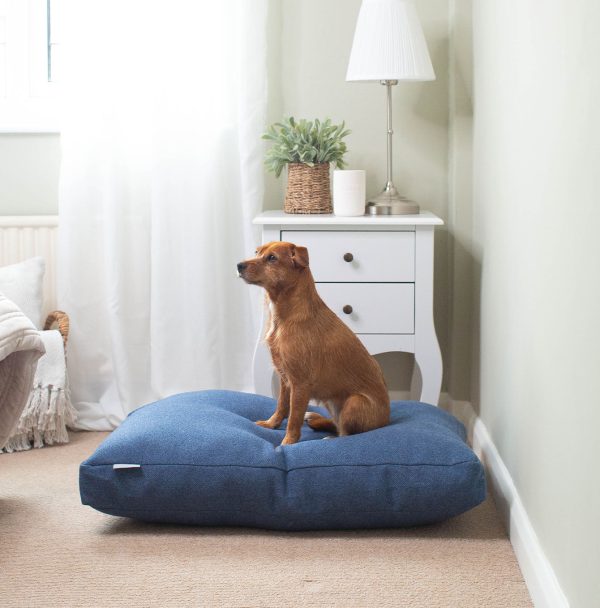 Sleepeze Dog Cushion in Royal Herringbone by Lords & Labradors Cheap