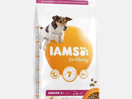 IAMS Vitality Small Medium Breed Senior Food with Fresh Chicken Online Hot Sale