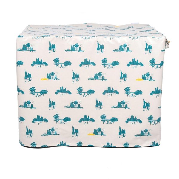 Dog Crate Cover in Central Park Oilcloth To Fit Ellie Bo Crate by Lords & Labradors Fashion