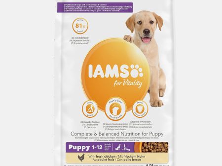 IAMS Vitality Large Breed Puppy Food with Fresh Chicken Online Hot Sale