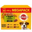 Pedigree Adult Dog Pouches Mixed Selection in Gravy Mega Pack (40x100g) Sale