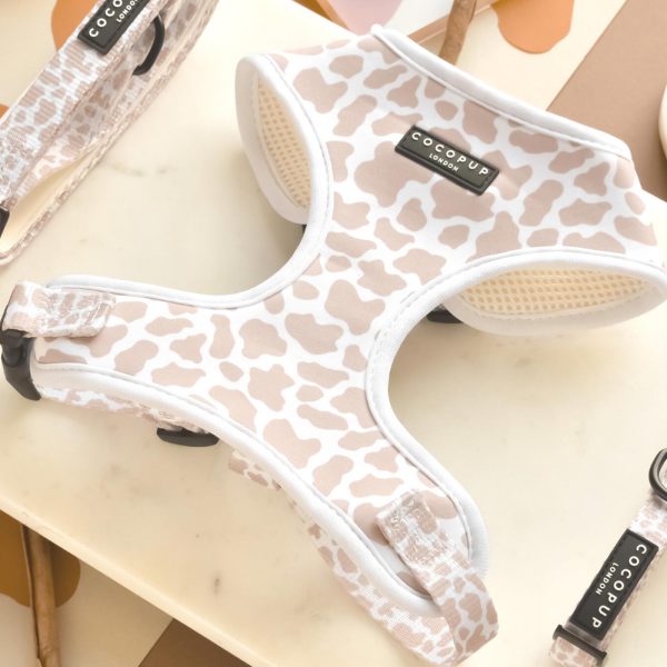 Cocopup London Nude Cow Adjustable Neck Harness Online Sale