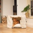 Dog Crate Set In Ivory Bouclé by Lords & Labradors Online