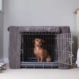 Dog Crate Cover in Dark Grey Essentials Plush by Lords & Labradors Hot on Sale