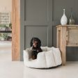 High Wall Bed With Removable Covers in Ivory Bouclé by Lords & Labradors Online now