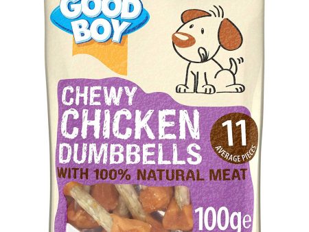 Good Boy Chewy Chicken Dumbbells For Discount