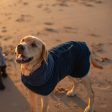 Bamboo Drying Coat in Navy by Lords & Labradors Supply