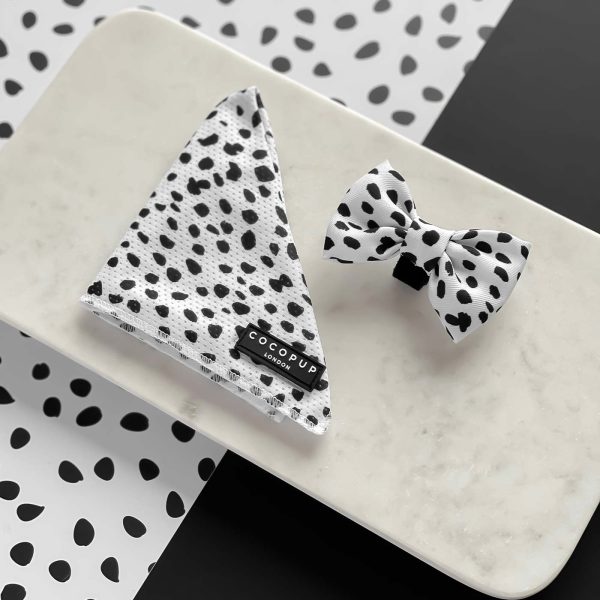 Cocopup London Monochrome Spots Bow Tie Online