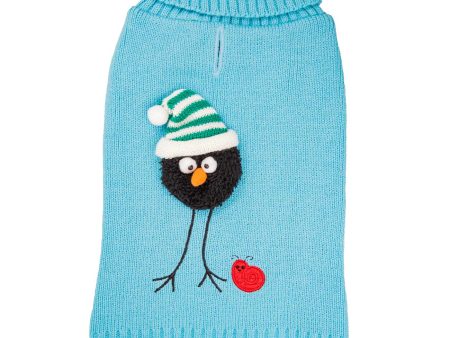 Christmas Blackbird Dog Jumper For Discount