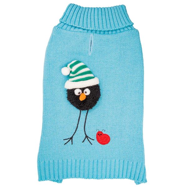 Christmas Blackbird Dog Jumper For Discount