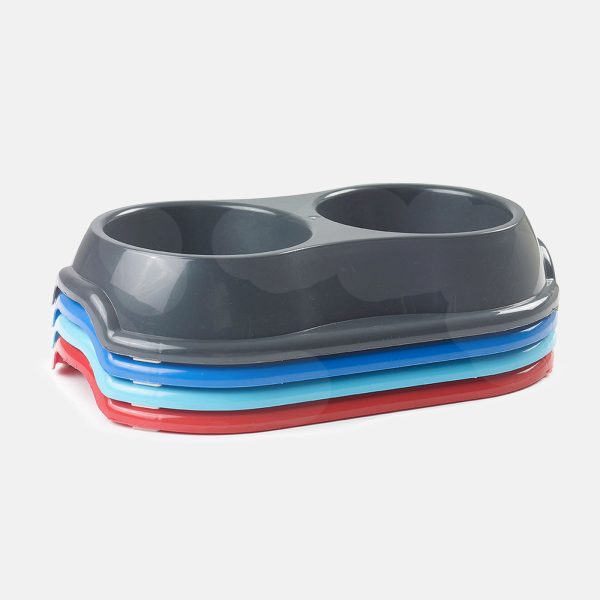 Whitefurze Double Pet Bowl Discount