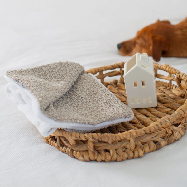 Puppy Scent Blanket in Bouclé by Lords & Labradors For Cheap